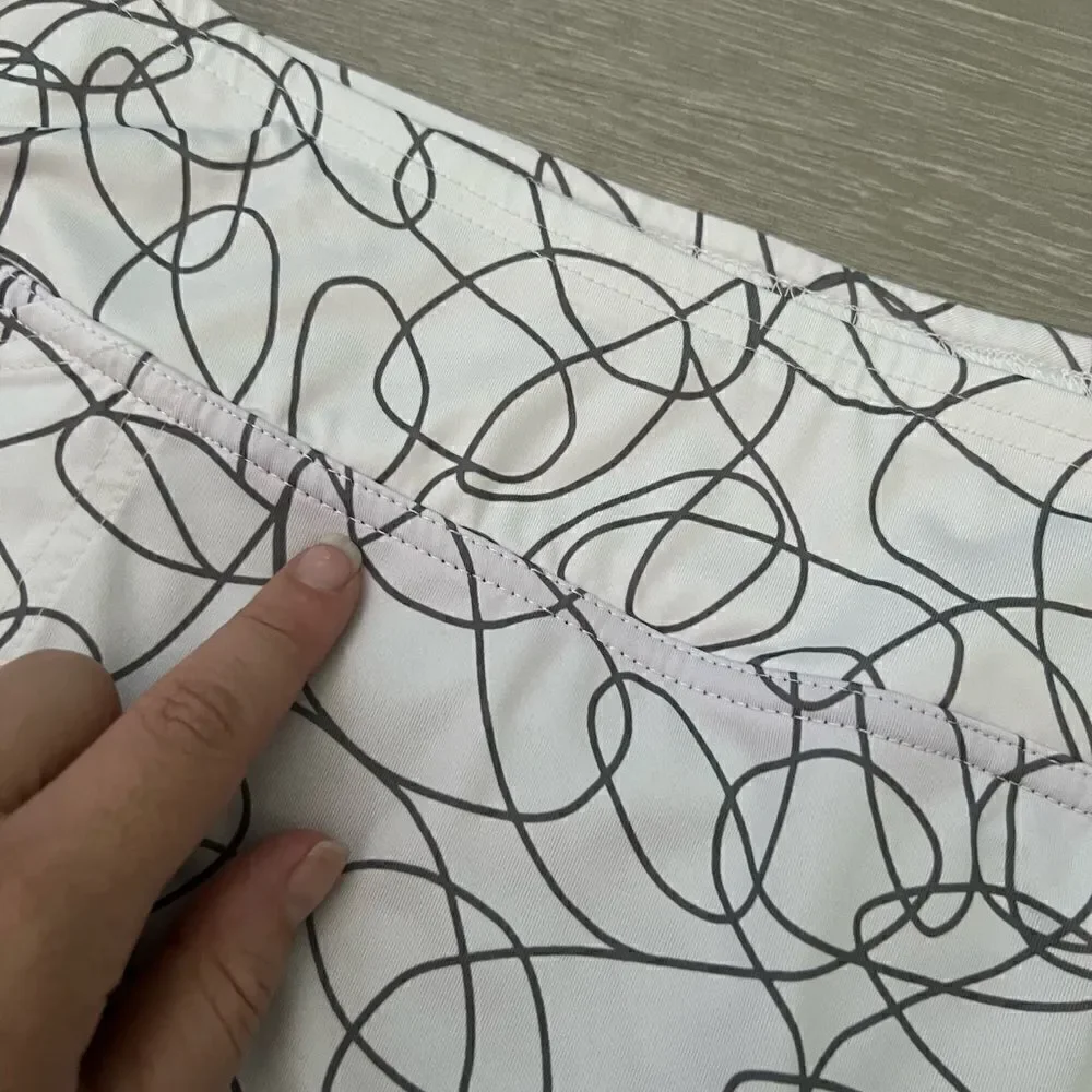 Jofit Sierra Swirl Piped Ruffle Golf Tennis Skort Ladies size Large - Picture 3 of 8